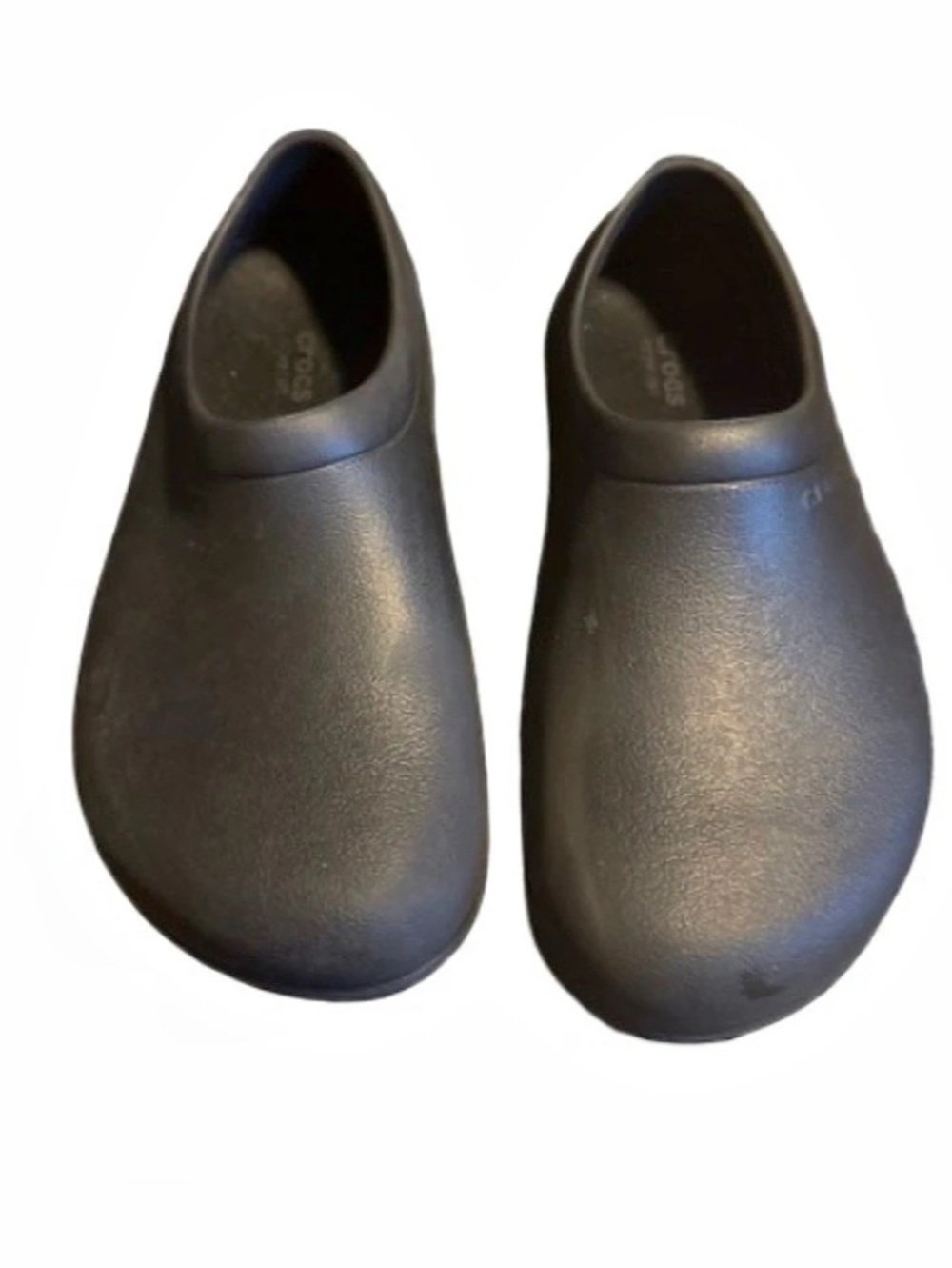 Crocs On The Clock Work Slip-On Black clogs slip resistant